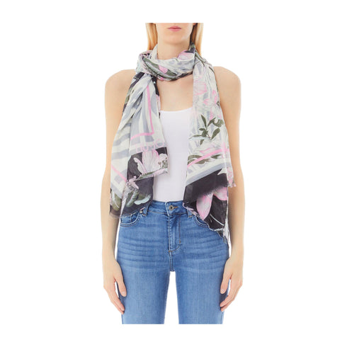 LIU JO Pashmina Pashmina Donna Summer Flower UNI P25 - LIU.JO2A5030T0300 - 22222 - UNI - Francavilla Moda